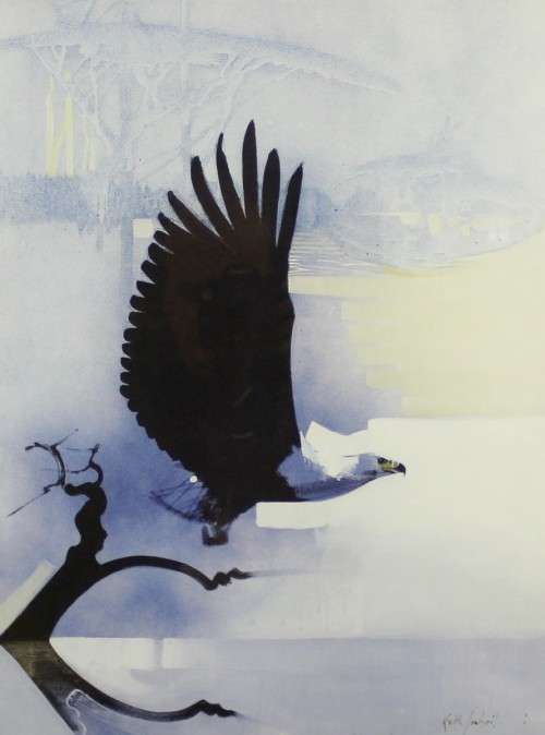 Keith Joubert - Limited edition Lithoprint - African Fish Eagle