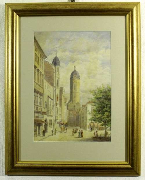 City scenes - Signed WH - JONA