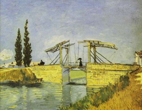 Van Gogh - Langlois Bridge at Arles - A beautiful treasure! - Bid now!!