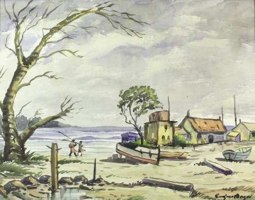 Eugene Meyer - Fisherman returning home
