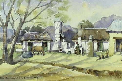 Mary Hulme - Van Rensburg`s Farm, Drakensberg
