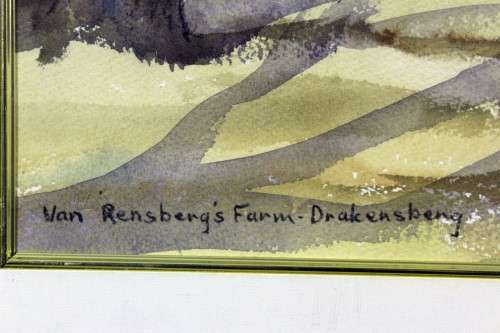 Mary Hulme - Van Rensburg`s Farm, Drakensberg