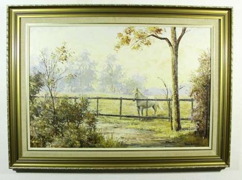 Riana Vorster - Horse in a field