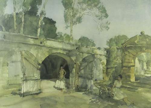 Russel Flint - 2 Ladies