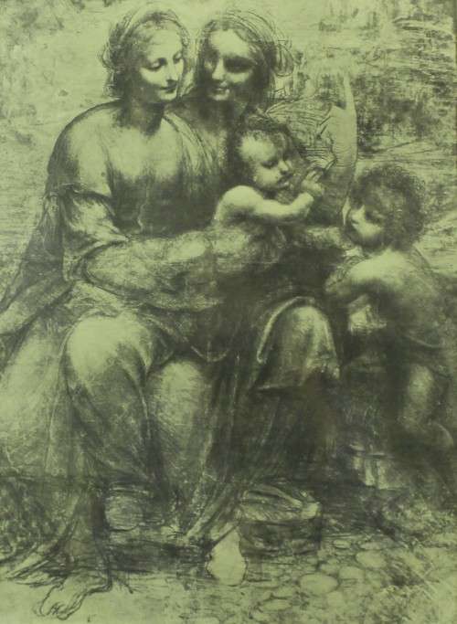 Leonardo da Vinci - The virgin and child