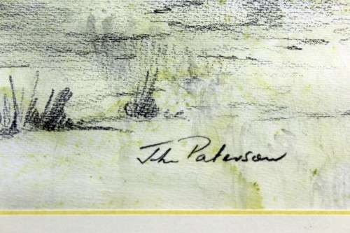 John Patterson - Strandfontein - Pencil drawing