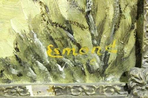 Esmond - Farmhouse with fields - 1950`s