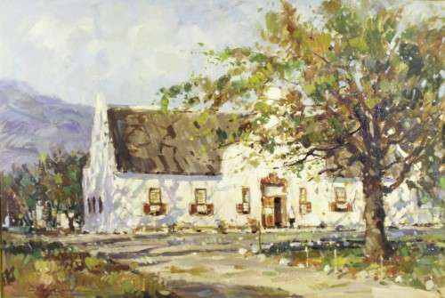 Wessel Marais - Cape Dutch homestead