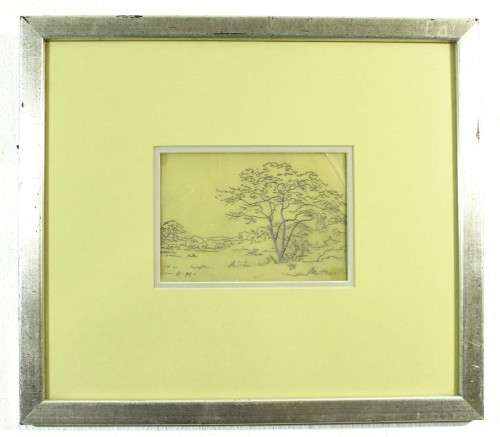 Erich Mayer - Landscape with tree