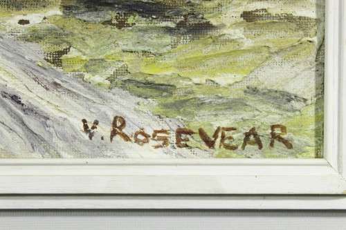 V Rosevear - Dirt road through the trees