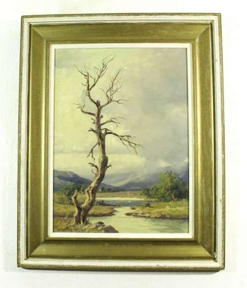 G Catty (Guiseppe Cataruzza) - Tree & river