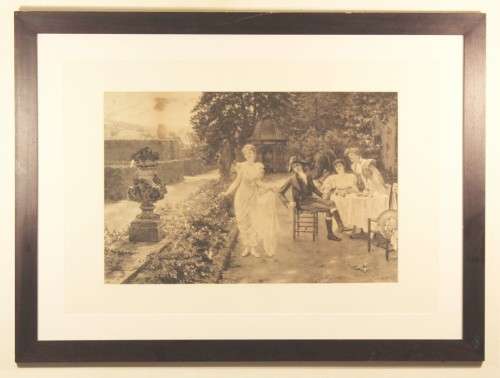 Hermann Koch - Munchen - Victorian scene
