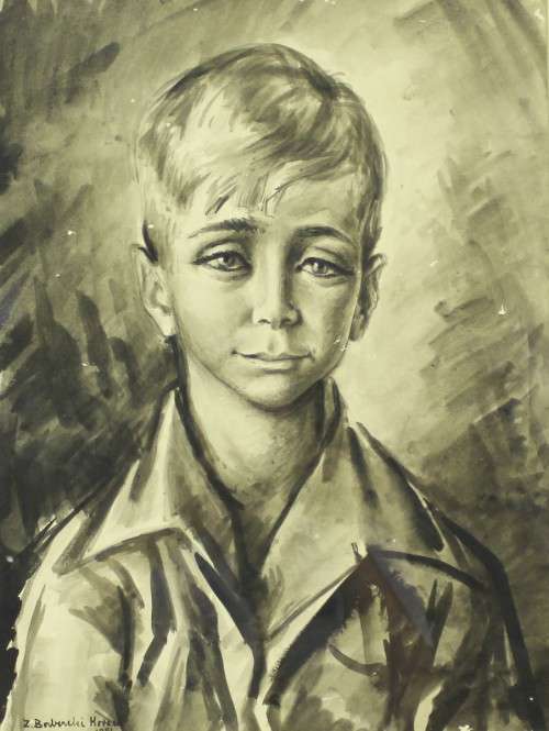 Zoltan Borbereki -  Boy portrait