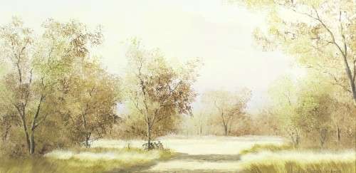 Thomas Hacking - Dirt road - A beautiful painting! Bid now!