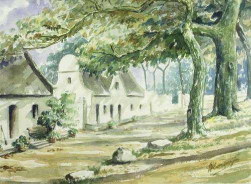 Kloovenwijk - village scene