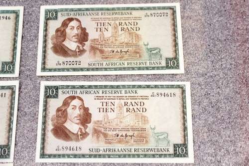 R10 - TW de Jongh - Nine notes - Good, used condition - Low price - Bid now!