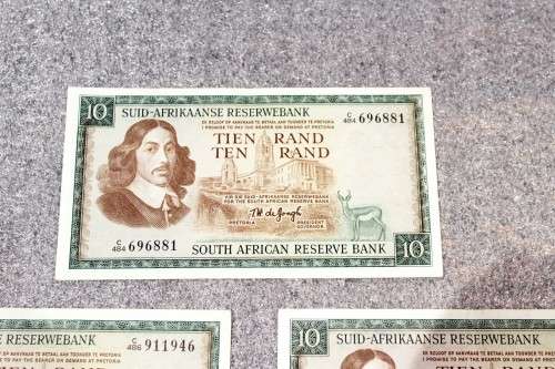 R10 - TW de Jongh - Nine notes - Good, used condition - Low price - Bid now!