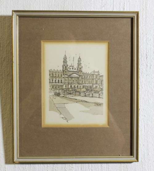 Don Adair - four little prints - Union Building, Paul Kruger, Raadsaal, Palace of Justice