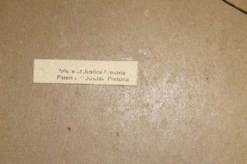 Don Adair - four little prints - Union Building, Paul Kruger, Raadsaal, Palace of Justice