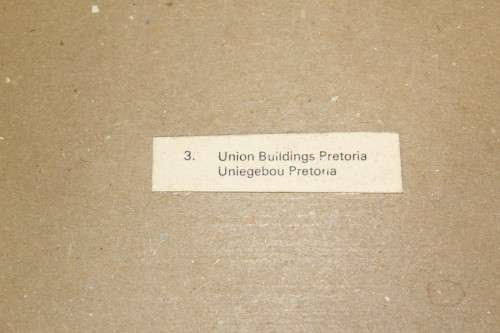 Don Adair - four little prints - Union Building, Paul Kruger, Raadsaal, Palace of Justice