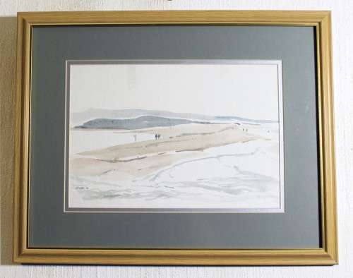 Minette van Rooyen - Seascape - A beautiful watercolor! Low price! - Bid now!