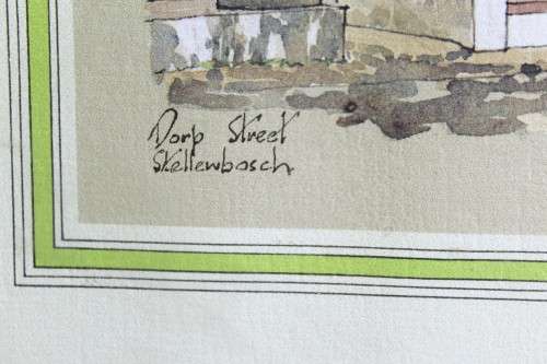 Peter Kent - Dorp Street Stellenbosch - Nr One