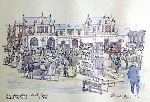Peter Kent - market square & chamber of mines building