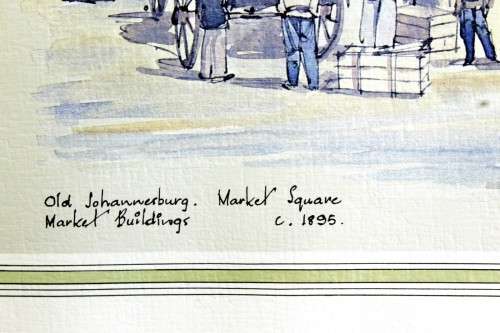 Peter Kent - market square & chamber of mines building