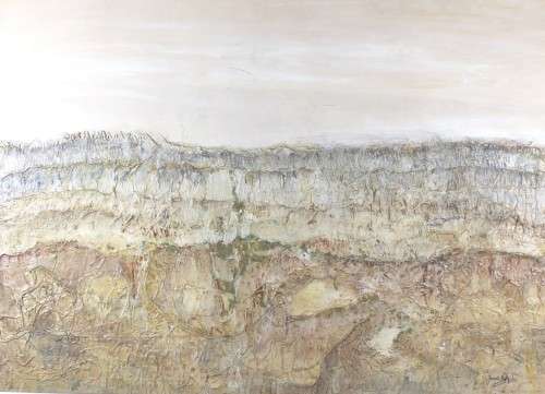 Janet G** - Abstract - Impasto
