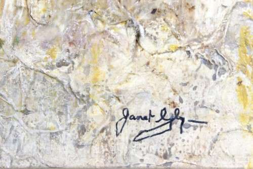 Janet G** - Abstract - Impasto