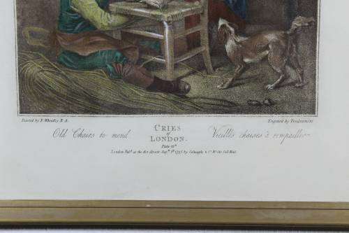 Cries of London - Old chairs to mend - A classical piece! Bid now!