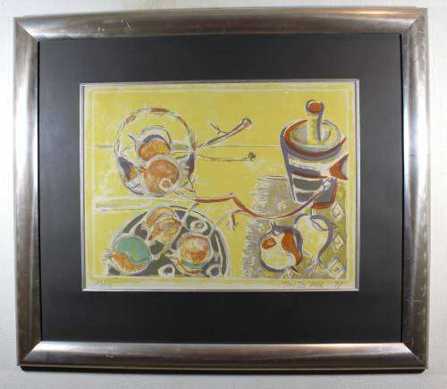 Thijs Nel - Still life - Limited edition lithograph