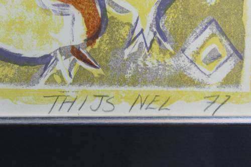Thijs Nel - Still life - Limited edition lithograph