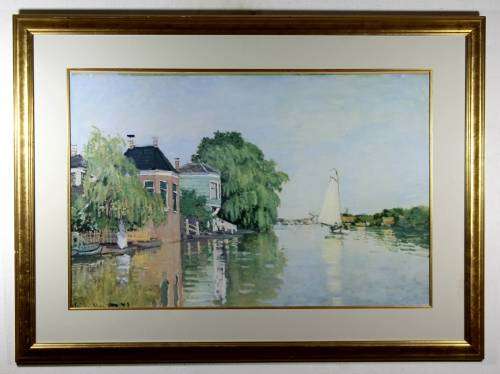 Claude Monet - Landscape Near Zaandam