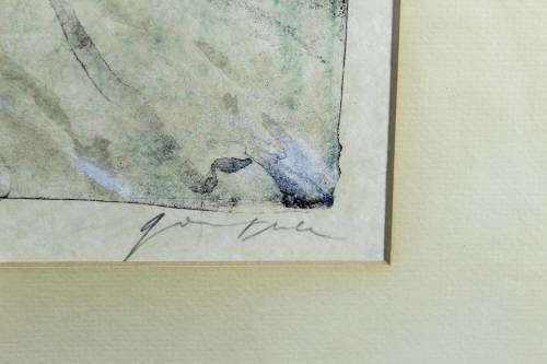 Bernard Gantner - Hand colored lithograph