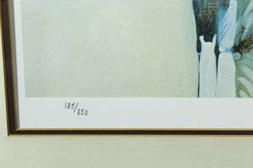 Keith Joubert - Limited edition lithoprint - Buffalo