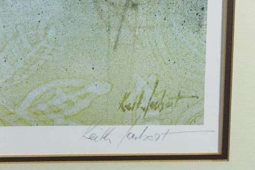 Keith Joubert - Limited edition lithoprint - Buffalo