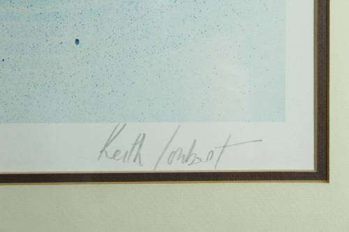 Keith Joubert - Limited edition lithoprint - Buck drinking