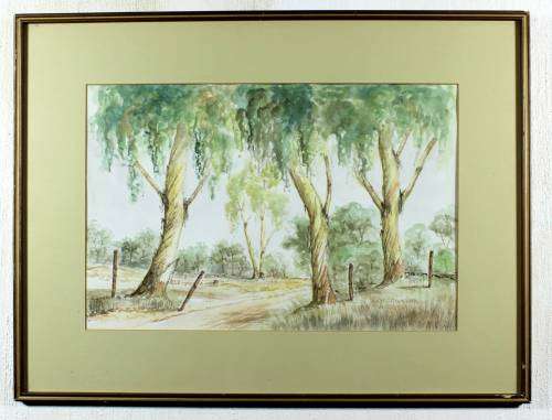 Ken Stead - Dirt road through the trees