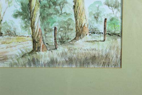 Ken Stead - Dirt road through the trees