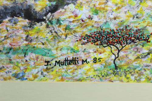 J Muttetti - Road up the mountain