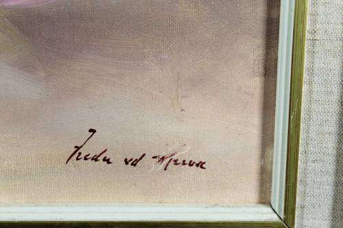 Frieda van der Merwe - Still life - Pink roses 2