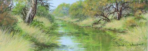 David Johnstone - River scene