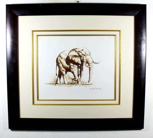 Martin Koch - Elephant - Sepia