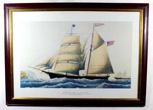 The Mary A.Davis - Yacht at Sea