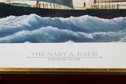 The Mary A.Davis - Yacht at Sea