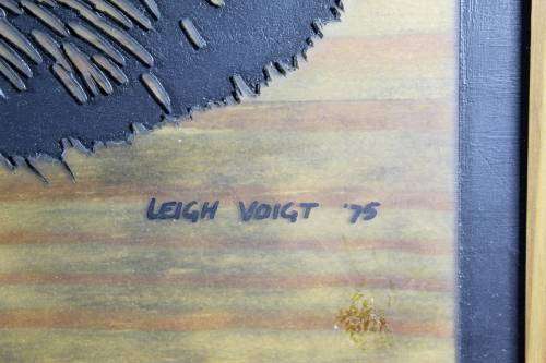 Leigh Voigt - Hedgehogs - Resin Engraving