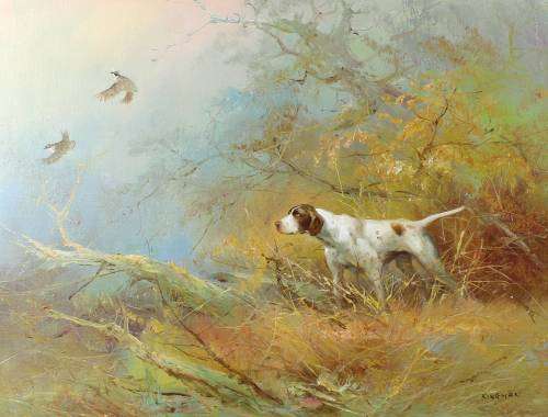 Eugene Kingman - Hunting Dog