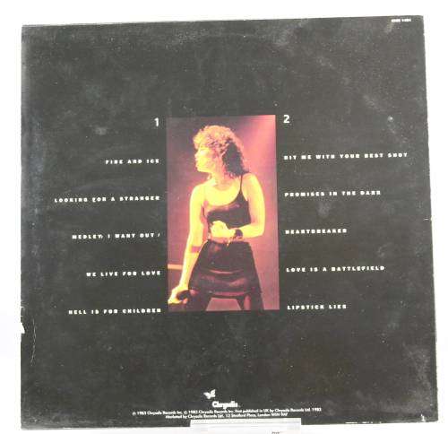 Pat Benatar - Live from earth - LP - A treasure from 1983 - Bid now!!