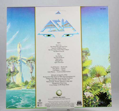 Asia - Asia & Alpha - two LP`s